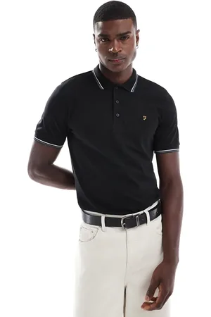 Farah Alvin tipped polo in