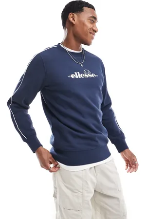 Ellesse Bettega taped sleeve sweatshirt in