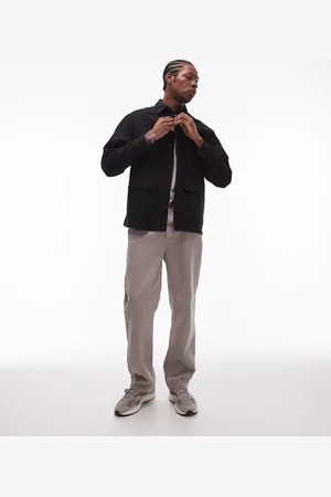Topman Long sleeve overshirt in