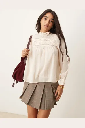 New Look Cutwork blouse in -White