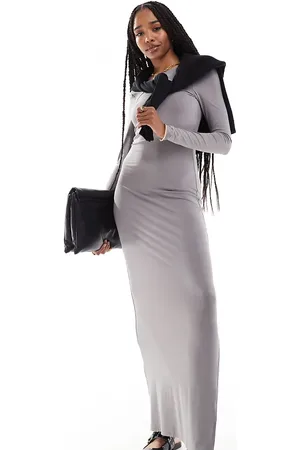 ONLY Slinky seamless maxi dress in