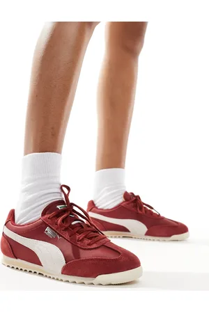 PUMA Arizona Nylon sneakers in burgundy