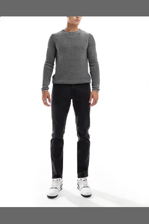JJ Adam tapered jeans in black