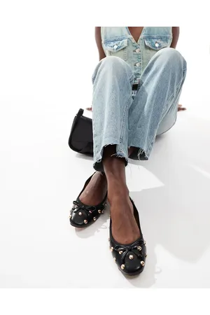 ASOS Lullaby studded ballet flats in