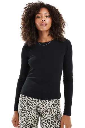VERO MODA Long sleeve baby rib top in