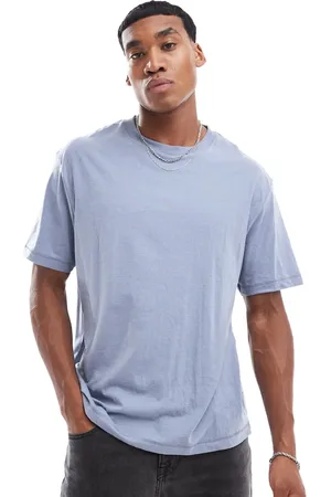 French Connection French Connection oversized t-shirt in light blue melange
