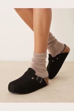 New Look Double sole clogs in