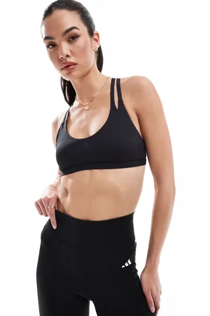 adidas Adidas Training Strength light support bra in