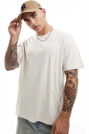 JJ Oversized t-shirt in beige-Neutral