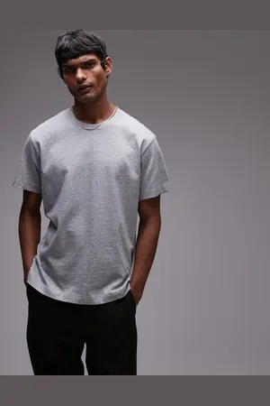 ARKET Heavyweight jersey t-shirt in light