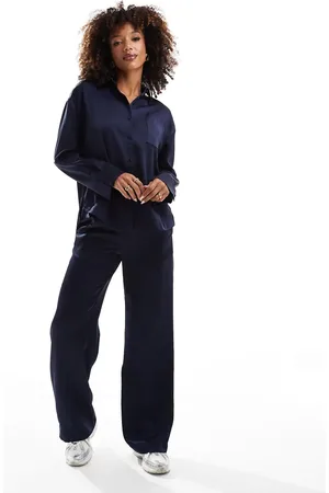 The Couture Club Satin emblem pants in (part of a set)