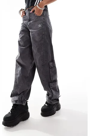 adidas Adilenium cargo pants in washed olive