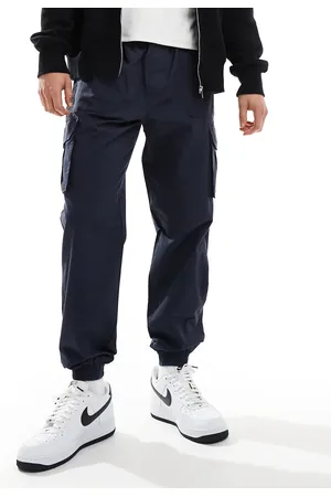 New Look Cuffed ripstop cargo pants in