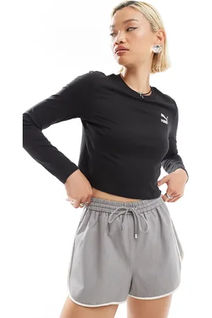PUMA Classics long sleeve baby tee in