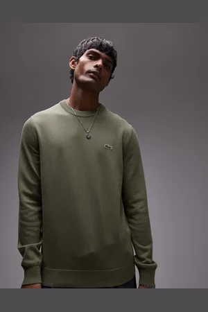 Lacoste Knit jumper in -Green