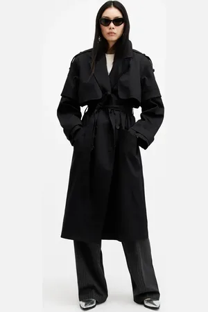 AllSaints Clyde trench coat in