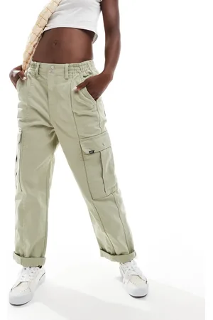 Vans Sidewalk cargo pants in light tan-Brown