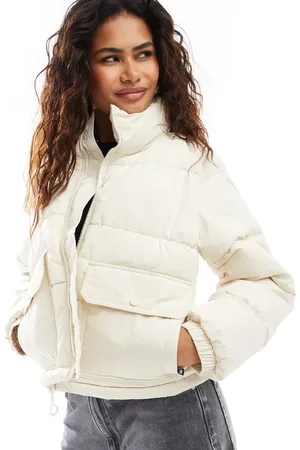 Vans MTE Aubrey primaloft puffer coat in off white