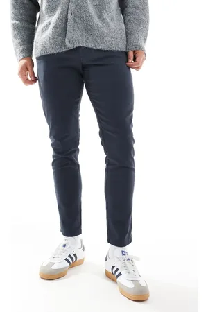 JJ Slim fit chinos in navy