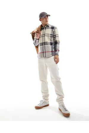 Barbour Renford oversized tartan shirt-Multi