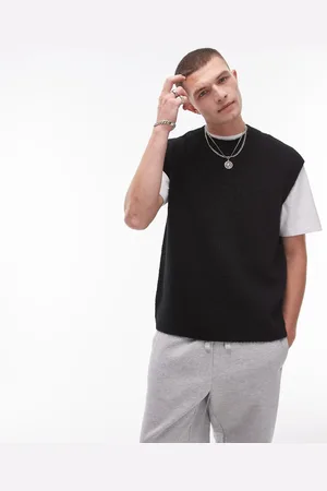 Topman Relaxed fit vest in