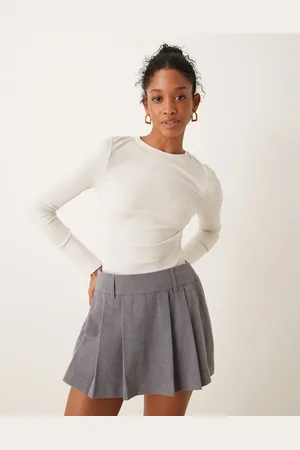 New Look Crew neck long sleeve bodysuit in -White