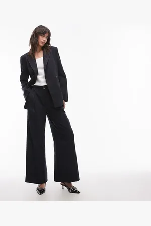 & OTHER STORIES Stretch wool blend wide leg pants in (part of a set)