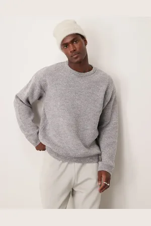 New Look Stitch crew neck jumper in