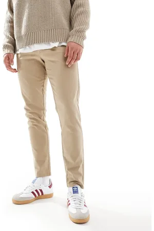 JJ Slim fit chinos in beige-Neutral