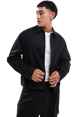 Pull&Bear Boxy fit long sleeve shirt in