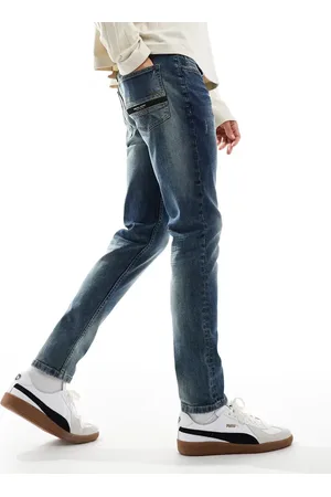 Marshall Artist Skinny jeans in vintage wash-Blue