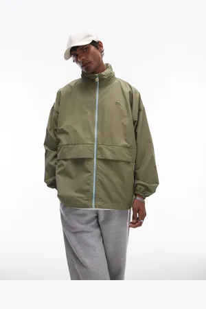 Lacoste Zip up track jacket in -Green