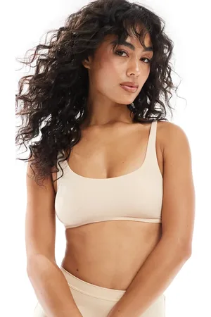 Dorina Mix & Match essential microfibre light padded scooped bralet in -Neutral