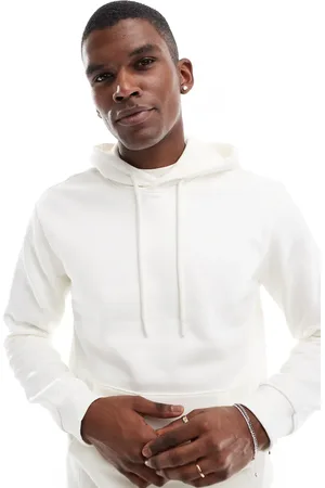 Only & Sons Hoodie in off white