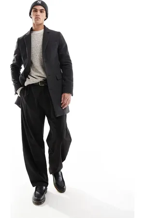 French Connection French Connection smart tailored coat in charcoal grey