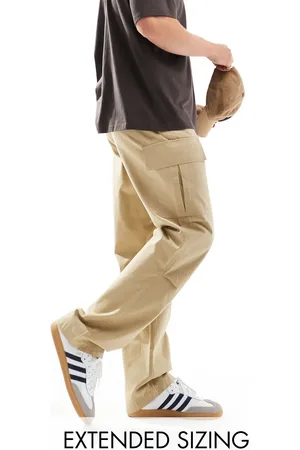 ASOS Baggy cargo pants in -Brown
