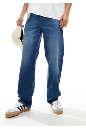 Lacoste Straight leg jeans in dark blue wash