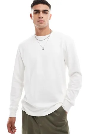 Cotton On Cotton On loose fit rib long sleeve t-shirt in