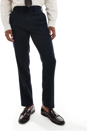 ASOS Slim suit pants in tonal check
