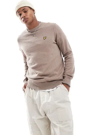 Lyle & Scott Merino jumper in -White