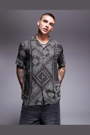 River Island Short sleeve shirt in bandana print