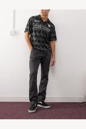 Vans Authentic relaxed chino slim fit pants in charcoal-Grey