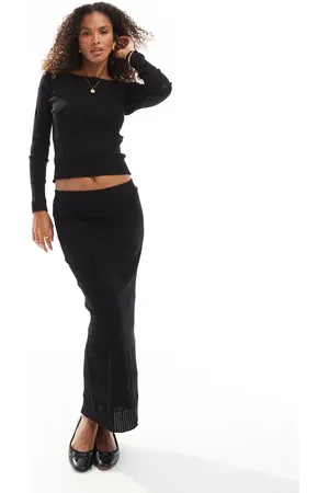VERO MODA Long sleeved panelled knit top in (part of a set)