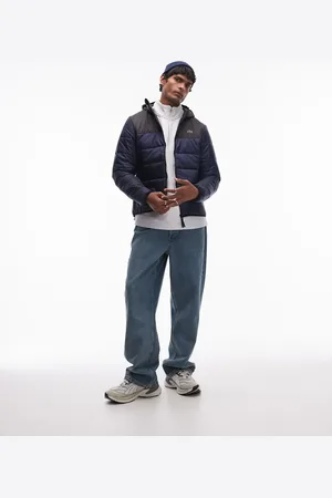 Lacoste Essentials quilted puffer jacket in colour block