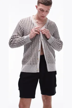Topman Jersey cargo shorts in