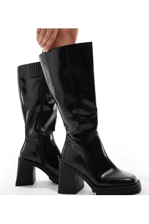 Raid Mayah knee boots in black