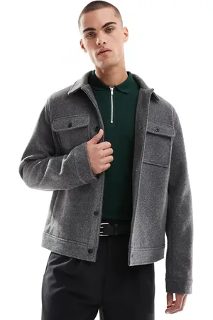 Threadbare Shacket in grey