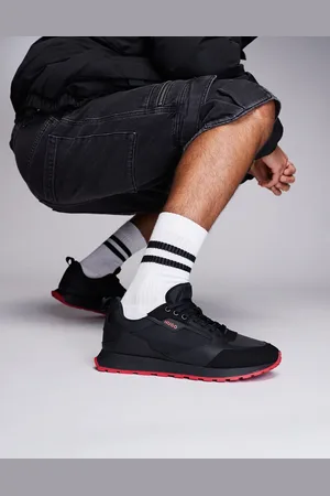 HUGO BOSS Icelin Runn sneakers in and red