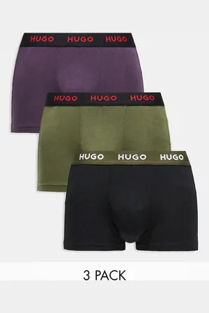 HUGO BOSS HUGO Bodywear 3 pack trunks in