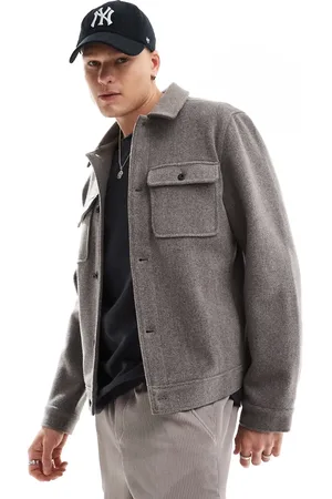 Threadbare Shacket in -Brown
